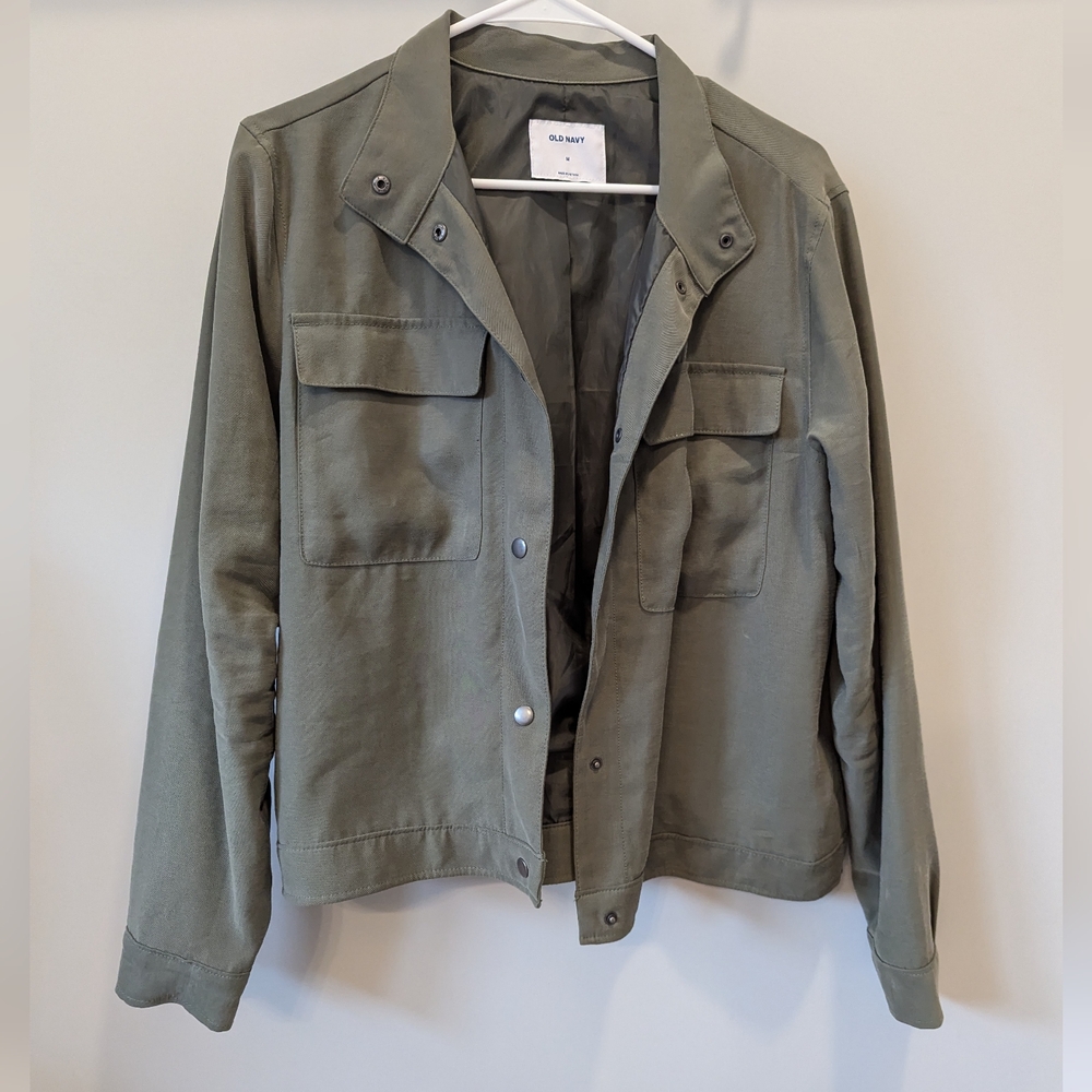 Lightweight blazer-utility jacket